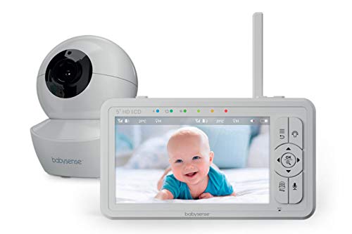 Babysense HDS2 Babyphone mit Kamera, 5 Zoll...