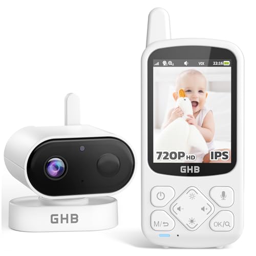 GHB Babyphone mit Kamera 2,8 Zoll 720P HD mit...