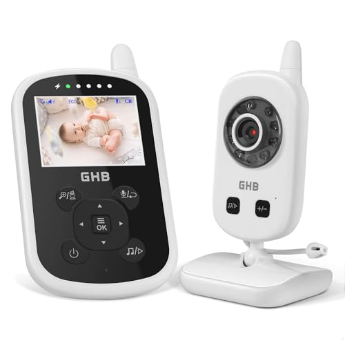 GHB Babyphone mit Kamera Video Baby Monitor...