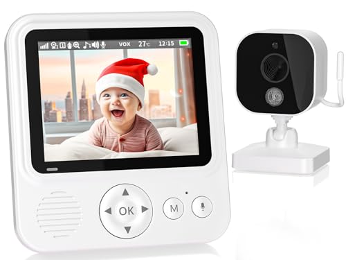OBVHNUA Babyphone mit Kamera 720p IPS Video...