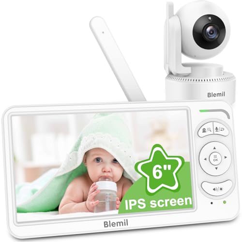 Blemil Babyphone mit Kamera und Audio, 6''...