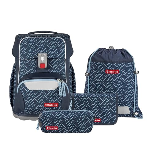Step by Step Basis Schulranzen-Set „Blue...